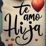 Te amo hija