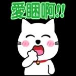 阿喵很日常的聊天貼圖