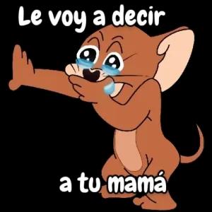 Le voy a decir a tu mamá - getsticker.com