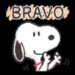 Basic Daily Snoopy Stickers