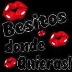 dar besos o abrazos a ti