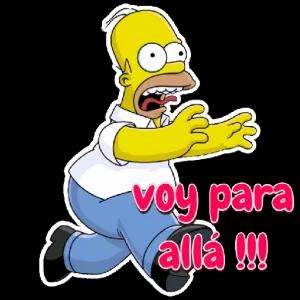 voy para allá !!! - getsticker.com