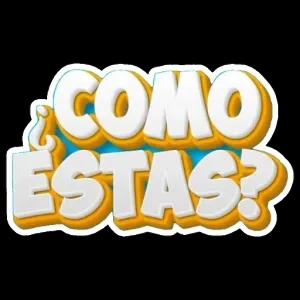 ¿COMO ESTAS? - getsticker.com