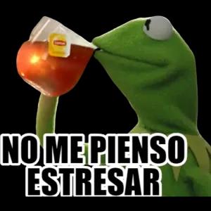NO ME PIENSO ESTRESAR - getsticker.com