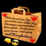 Hab dir mal eine Tüte gepackt📦