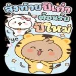 สติ๊กเกอร์ของปีใหม่🎉🎉