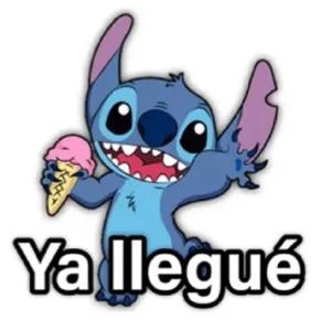 Ya llegué - getsticker.com