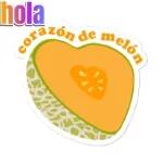 hola corazón de melón