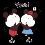 sakumaru drawing ♪ Mickey & Minnie