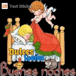 Dulces Sueños Buenas noches - getsticker.com