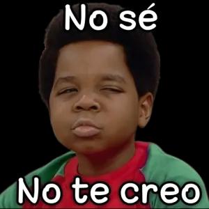 No sé No te creo - getsticker.com