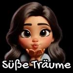 Handgezeichnetes kleines Mädchen