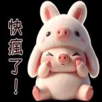Piggy Rabbit so Cute