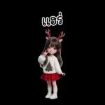 สาวกวางเรนเดียร์น่ารัก