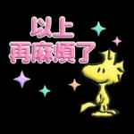 【中文】Snoopy♡立體貼圖