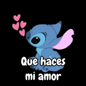 Que haces mi amor - getsticker.com