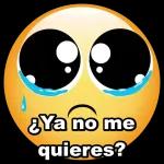 no me quieres?