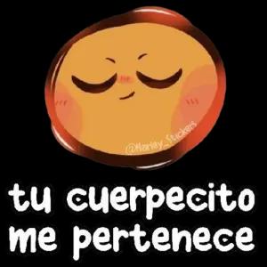 tu cuerpecito me pertenece - getsticker.com