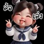 cute kindergarten girl v.3