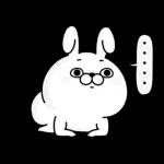 Rabbit100% 有禮貌貼圖