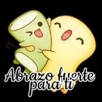 Abrazo fuerte