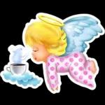 süßer kleiner Engel