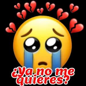 Ya no me quieres? - getsticker.com