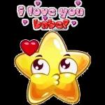Cute star stickers