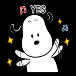 Snoopy Onomatopoeia Stickers
