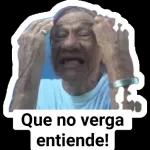 Que no verga entiende!