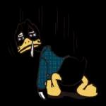 Frustrierter Donald Duck
