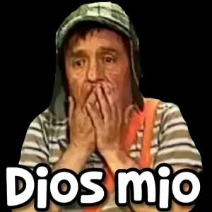 Dios mio - getsticker.com