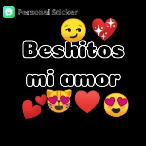 Beshitos mi amor - getsticker.com
