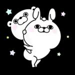 Rabbit100% 有禮貌貼圖