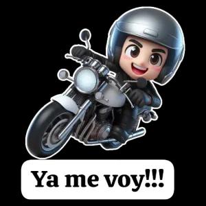 Ya me voy!!! - getsticker.com