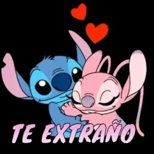 TE EXTRAÑO - getsticker.com