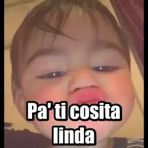 Pa'ti cosita linda - getsticker.com
