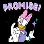 Donald Duck & Daisy Couple Stickers