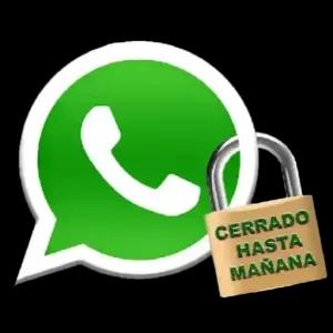 O CERRADO HASTA MAÑANA - getsticker.com
