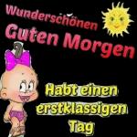 W Wunderschönen Guten Morgen en www Habt einen erstklassigen Tag