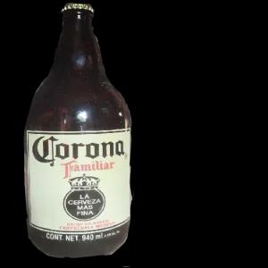 Corona Jamiliar LA CERVEZA MAS FINA HECHO EN MEXICO CERVECERIA MODELO Unas frías CONT.NET. 940 ml..** 498 MAN O que!! - getsticker.com