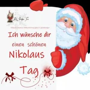 Ich wünsche dir einen schönen Nikolaus Tag - getsticker.com