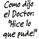 No es mi problema es su problema