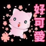 可愛粉粉貓- 常用語