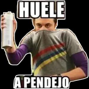 HUELE A PENDEJO - getsticker.com