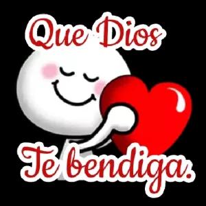 Que Dios Te bendiga. - getsticker.com