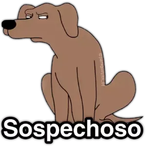 Sospechoso - getsticker.com