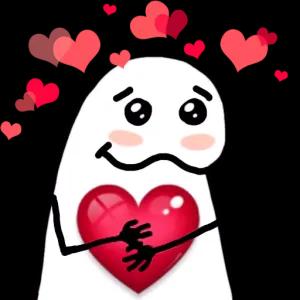 Love you - getsticker.com