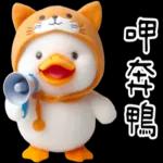 湯圓鴨5：貓貓頭套