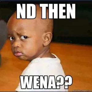 ND THEN WENA? Make Meme App com  - getsticker.com